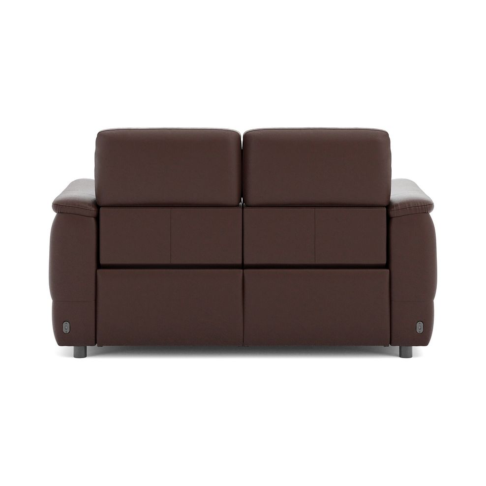 Phoenix 2 Seater Power Recliner Sofa in  Chestnut Leather 6