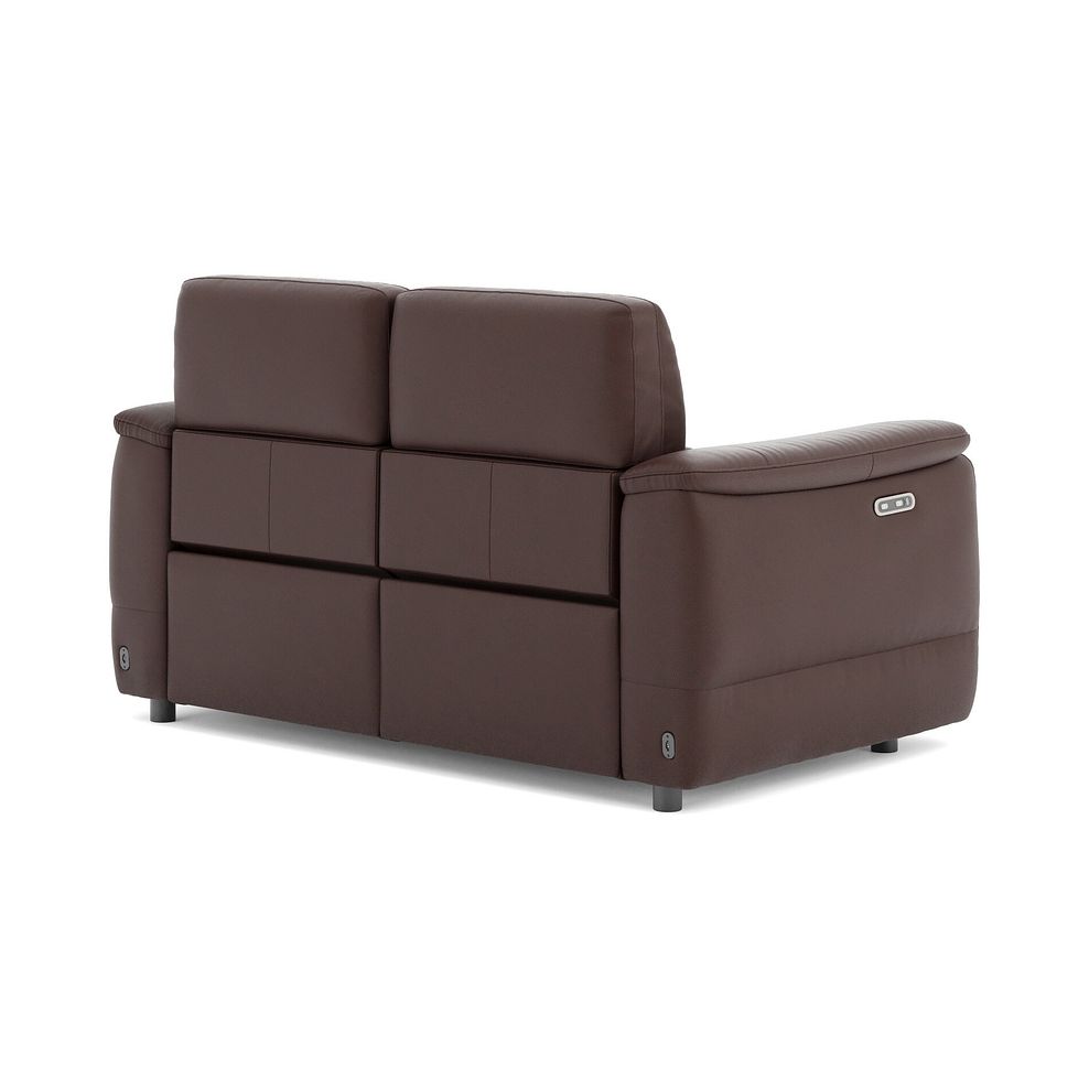 Phoenix 2 Seater Power Recliner Sofa in  Chestnut Leather 5