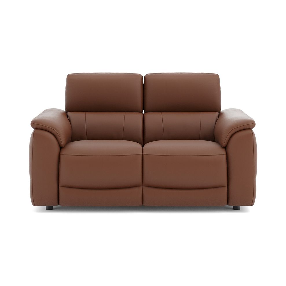 Phoenix 2 Seater Power Recliner Sofa in  Cognac Leather 2