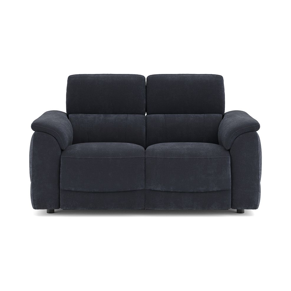 Phoenix 2 Seater Power Recliner Sofa in  Manhattan Indigo Fabric 2