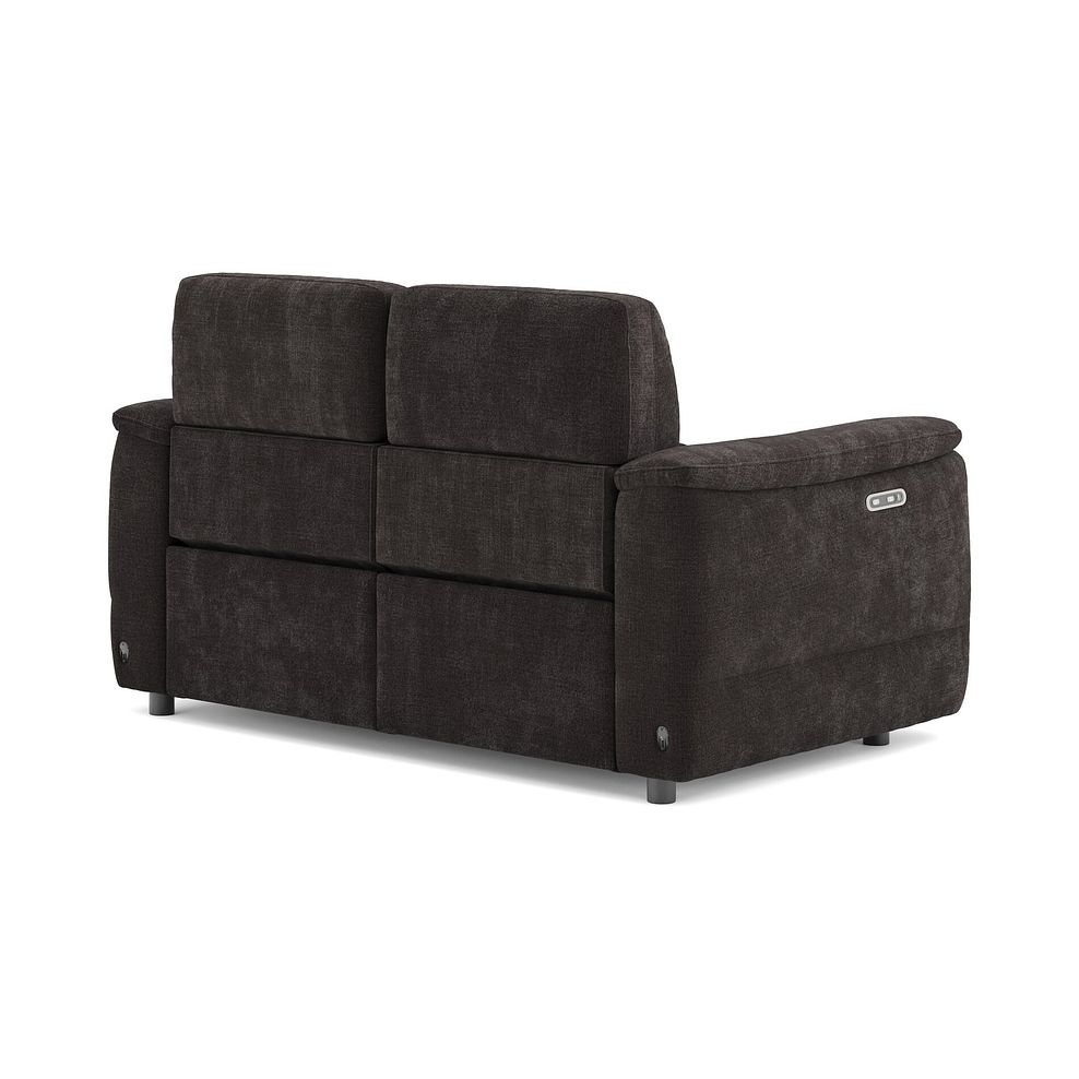 Phoenix 2 Seater Power Recliner Sofa in  Manhattan Mushroom Fabric 5