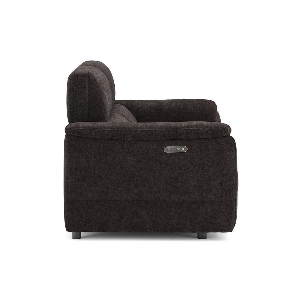 Phoenix 2 Seater Power Recliner Sofa in  Manhattan Mushroom Fabric 4