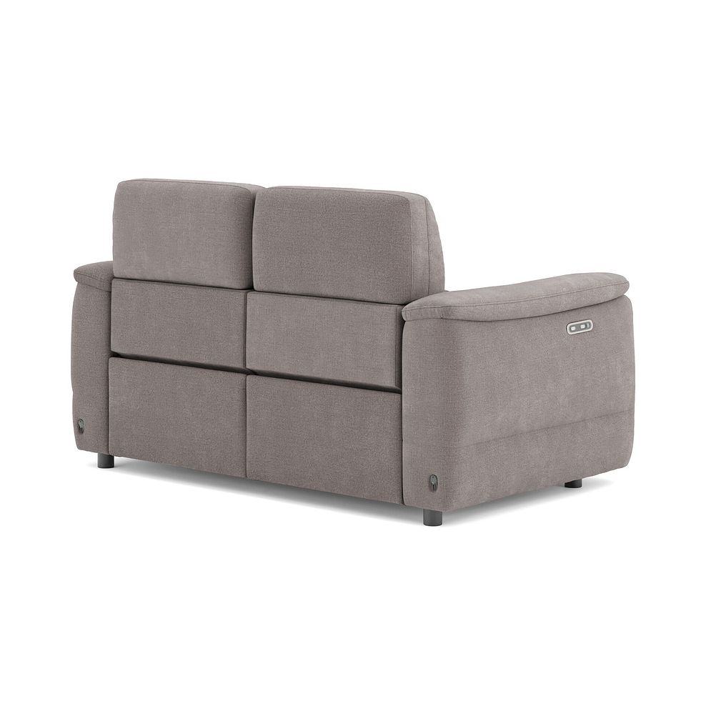 Phoenix 2 Seater Power Recliner Sofa in  Manhattan Nutmeg Fabric 5