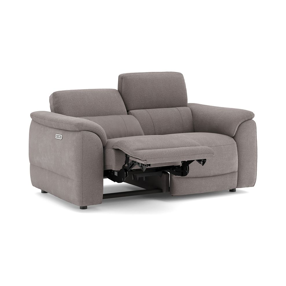 Phoenix 2 Seater Power Recliner Sofa in  Manhattan Nutmeg Fabric 3