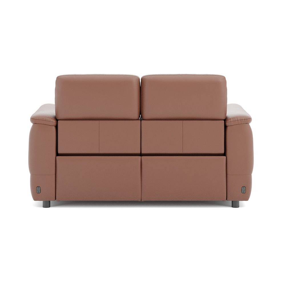 Phoenix 2 Seater Power Recliner Sofa in  Mocha Mousse Leather 6