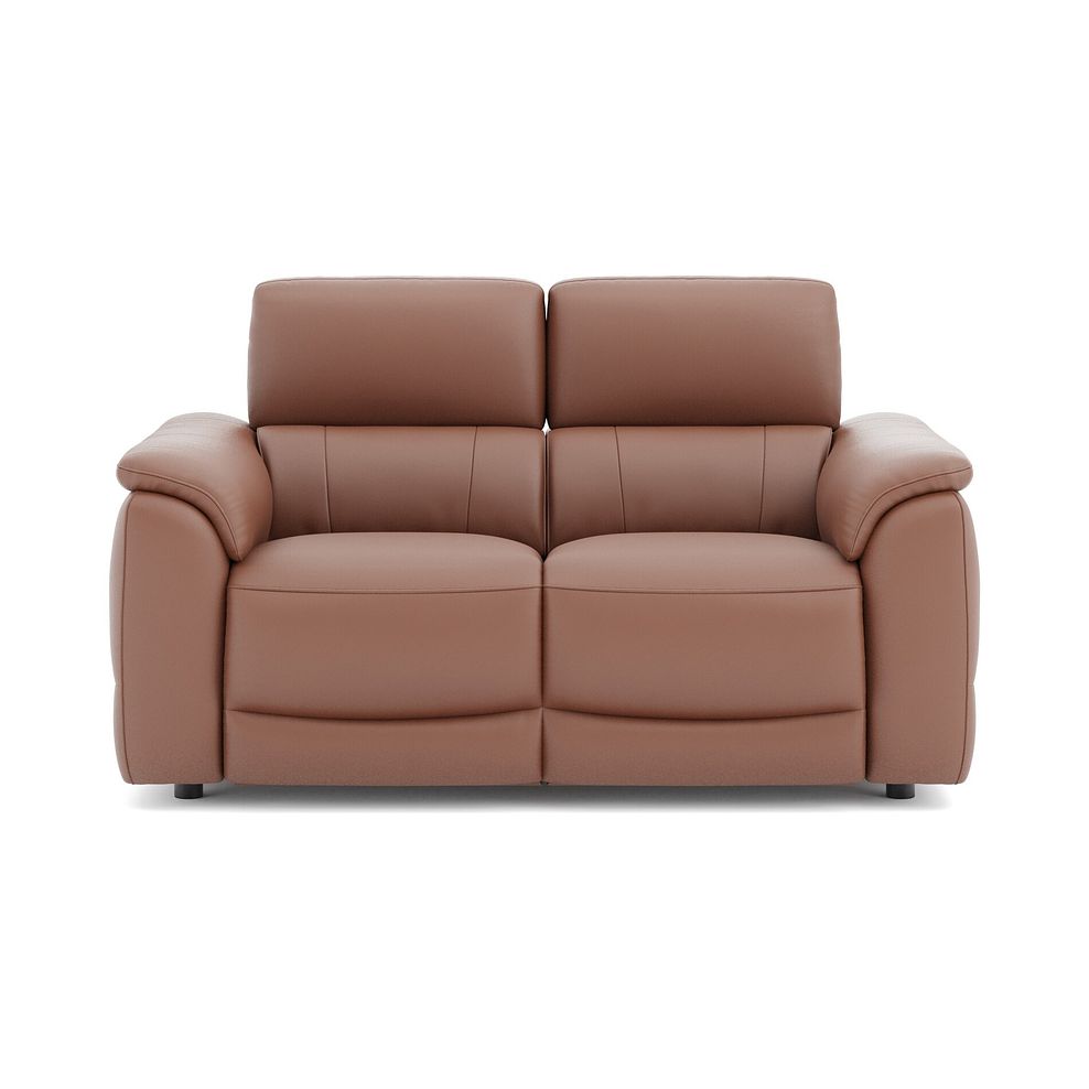 Phoenix 2 Seater Power Recliner Sofa in  Mocha Mousse Leather 2