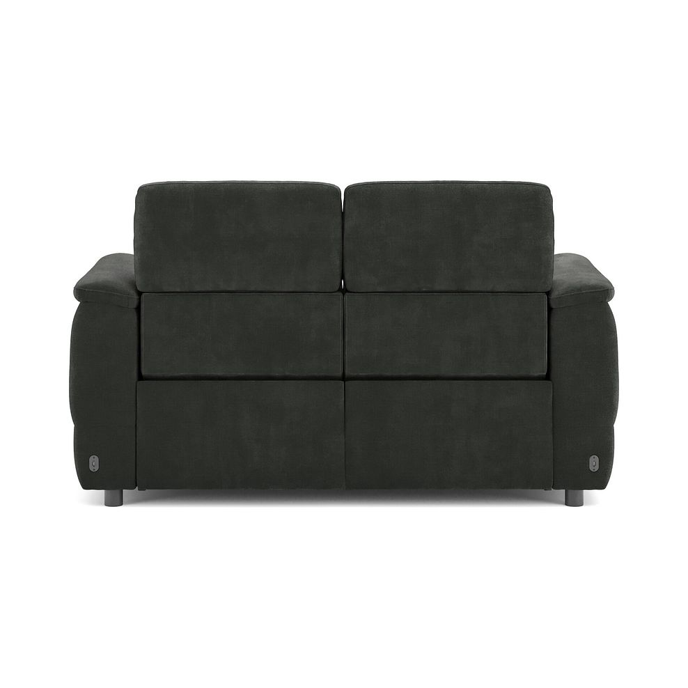 Phoenix 2 Seater Power Recliner Sofa with Adjustable Power Headrests and Speakers in  Manhattan Pine Fabric 6