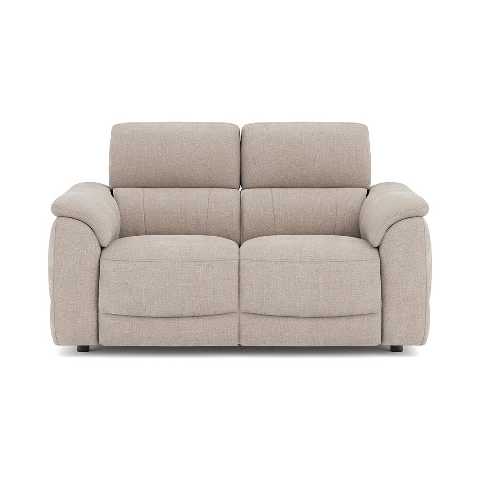 Phoenix 2 Seater Power Recliner Sofa with Adjustable Power Headrests in  Manhattan Cotton Fabric 2