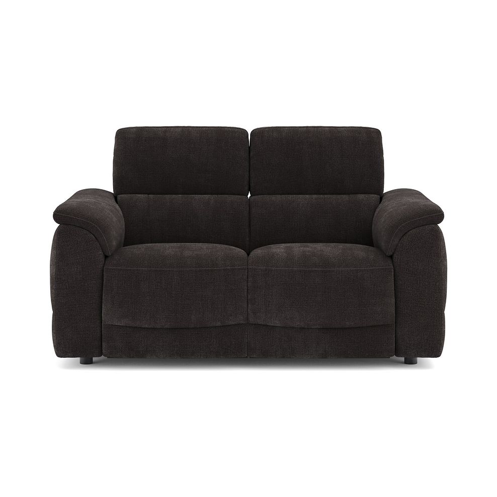 Phoenix 2 Seater Power Recliner Sofa with Adjustable Power Headrests in  Manhattan Mushroom Fabric 2