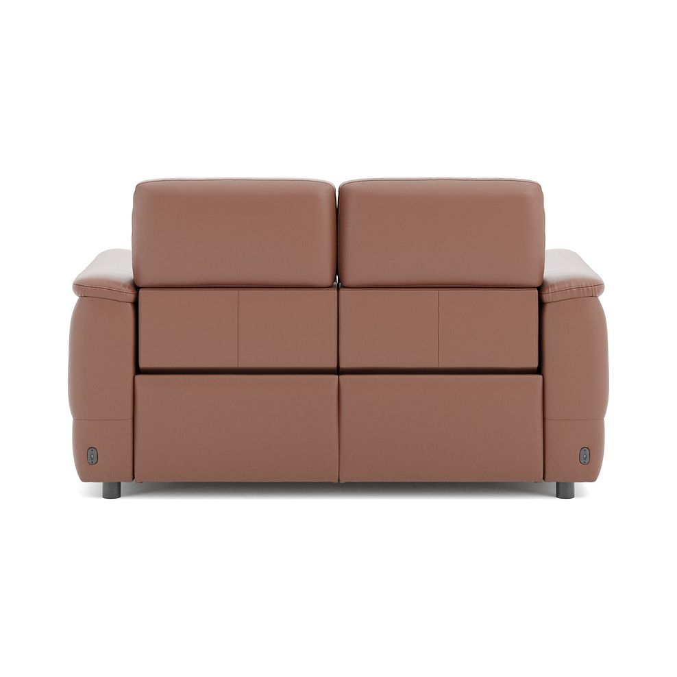 Phoenix 2 Seater Power Recliner Sofa with Adjustable Power Headrests in  Mocha Mousse Leather 6