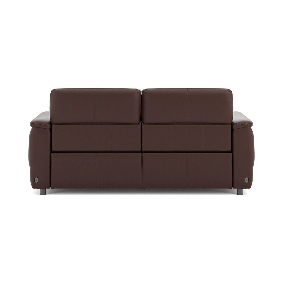Phoenix 3 Seater Power Recliner Sofa in  Chestnut Leather 6