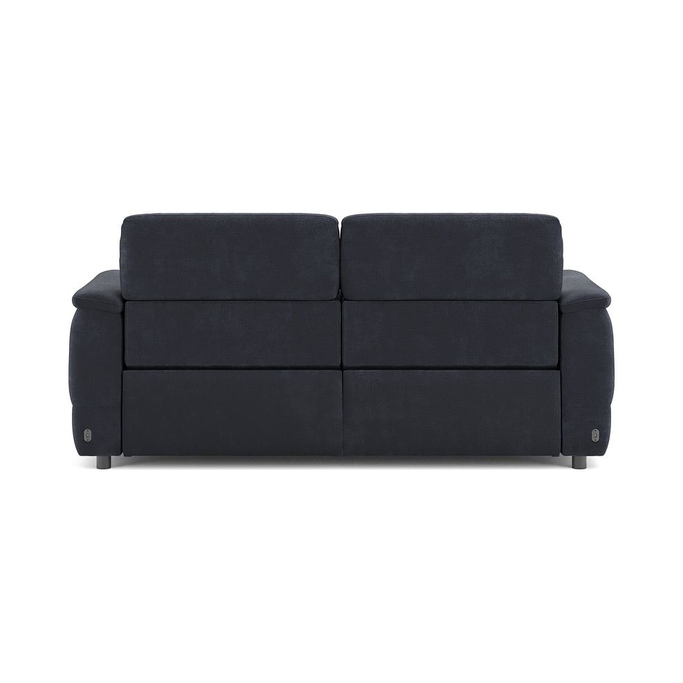 Phoenix 3 Seater Power Recliner Sofa in  Manhattan Indigo Fabric 6