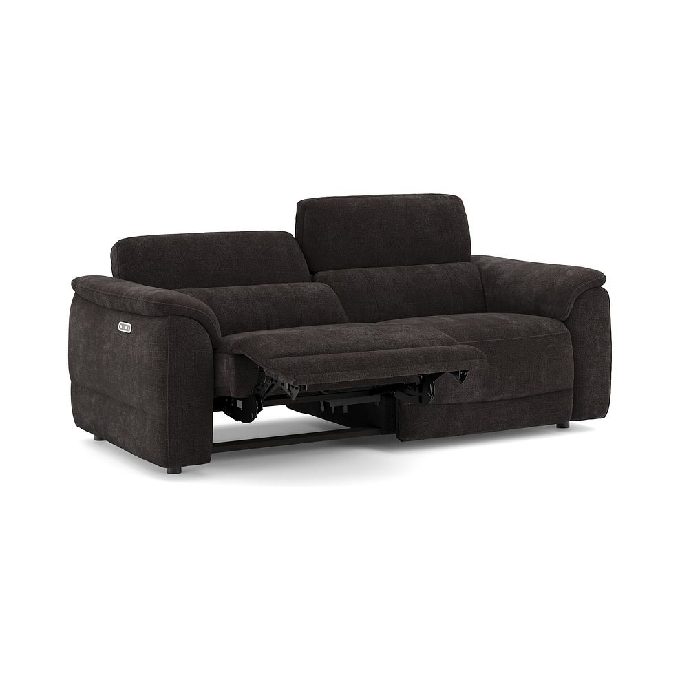 Phoenix 3 Seater Power Recliner Sofa in  Manhattan Mushroom Fabric 3