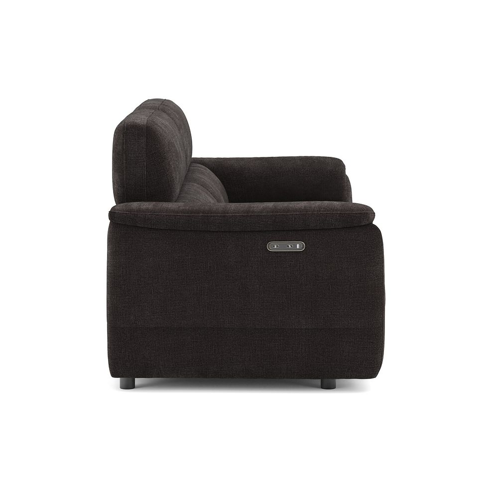 Phoenix 3 Seater Power Recliner Sofa in  Manhattan Mushroom Fabric 4