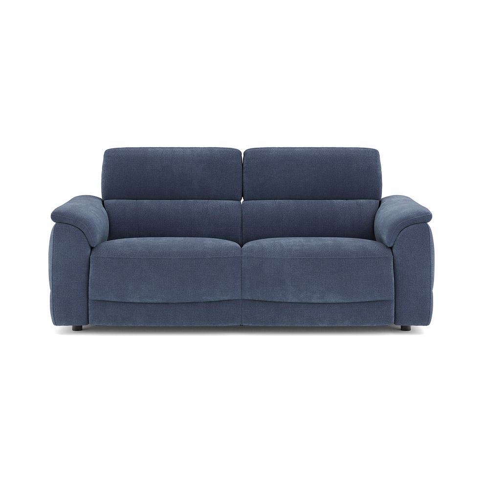 Phoenix 3 Seater Power Recliner Sofa in  Manhattan Navy Fabric 2
