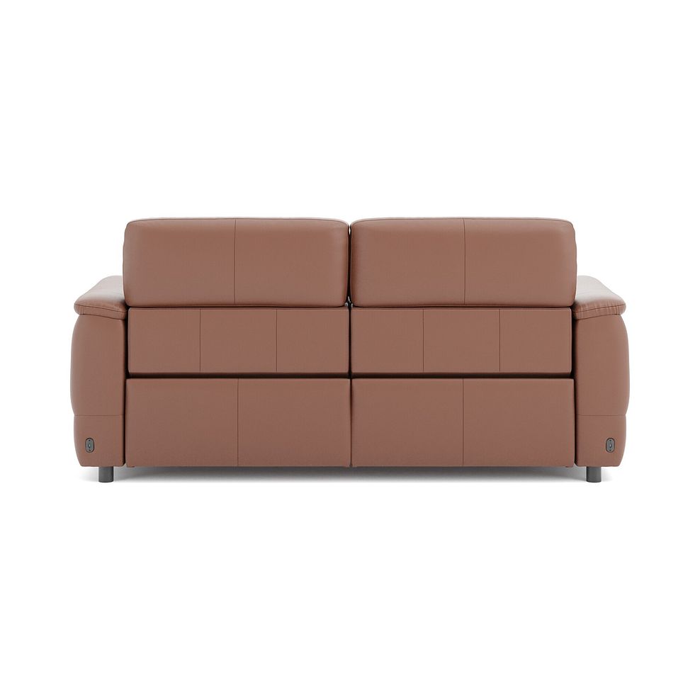 Phoenix 3 Seater Power Recliner Sofa in  Mocha Mousse Leather 6