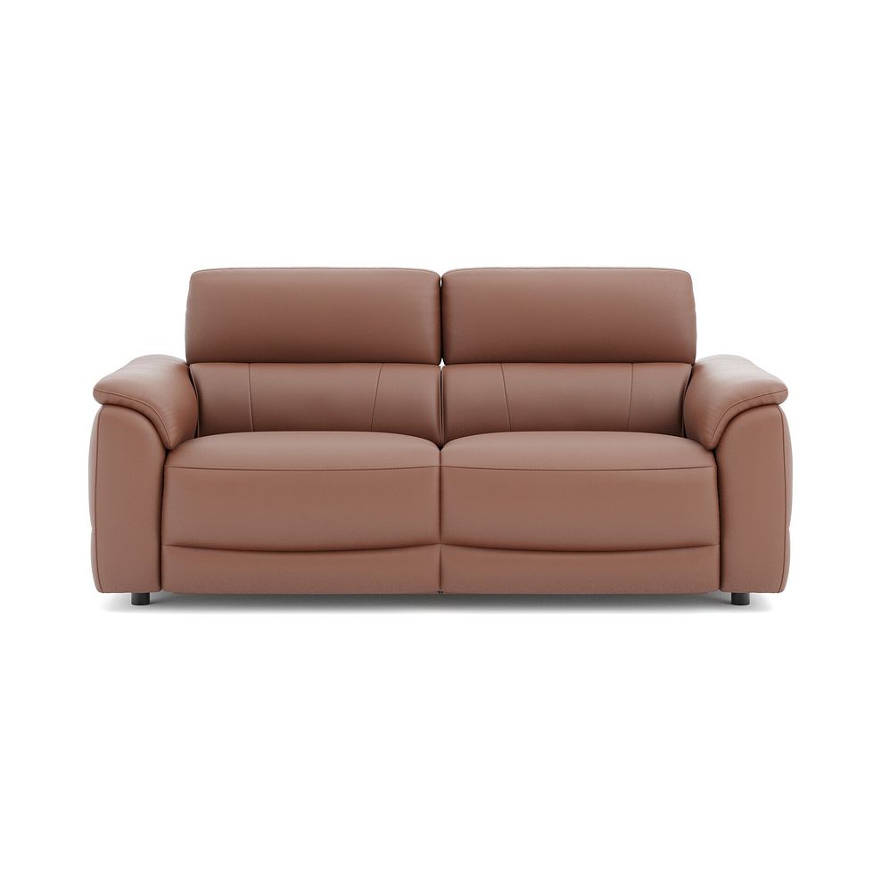 Phoenix 3 Seater Power Recliner Sofa in  Mocha Mousse Leather 2