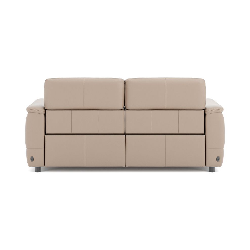 Phoenix 3 Seater Power Recliner Sofa in  Mushroom Leather 6