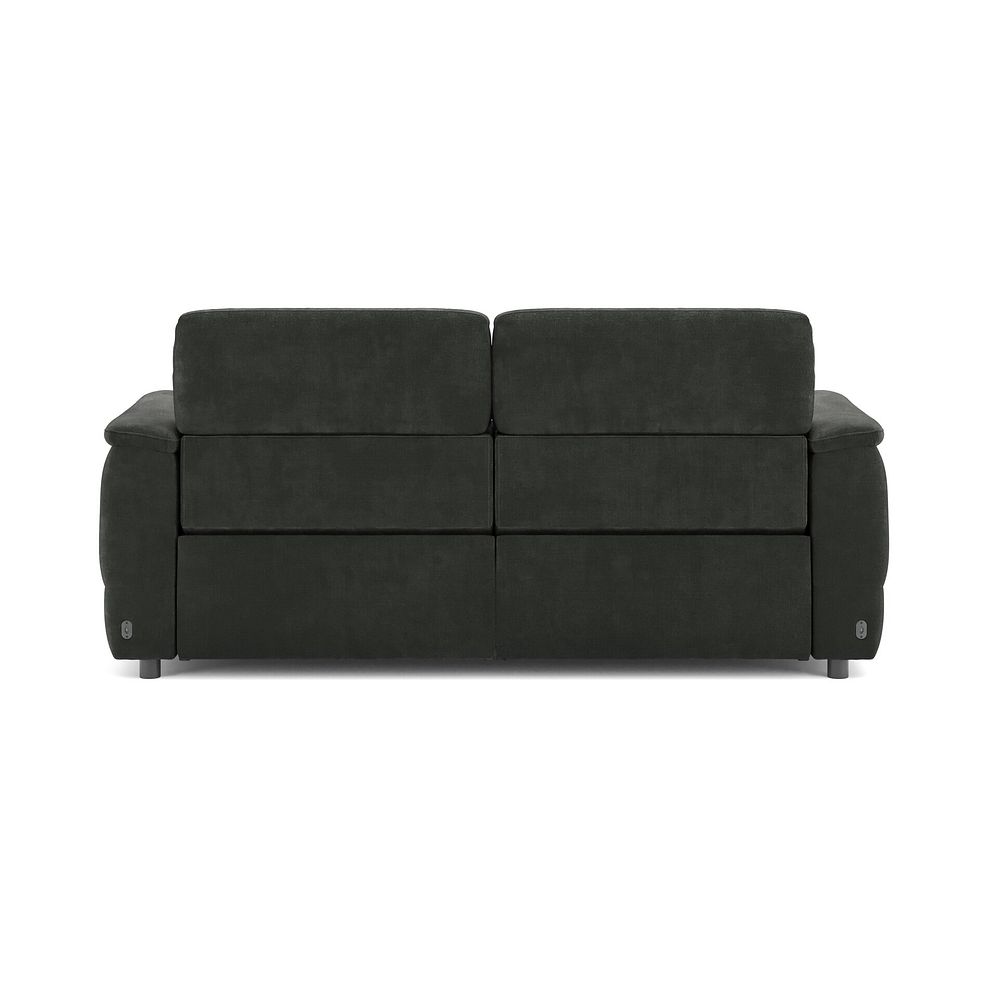 Phoenix 3 Seater Power Recliner Sofa with Adjustable Power Headrests and Speakers in  Manhattan Pine Fabric 6