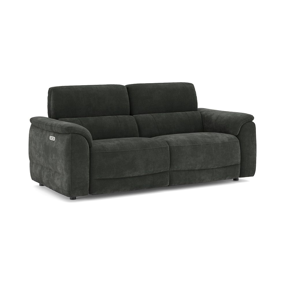 Phoenix 3 Seater Power Recliner Sofa with Adjustable Power Headrests in  Manhattan Pine Fabric 15