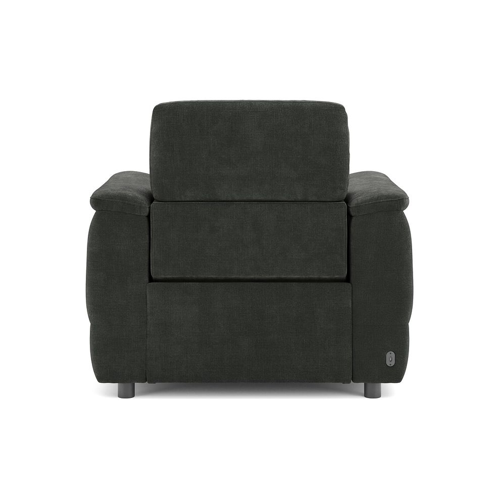 Phoenix Armchair with Power Headrests in Manhattan Pine Fabric 6