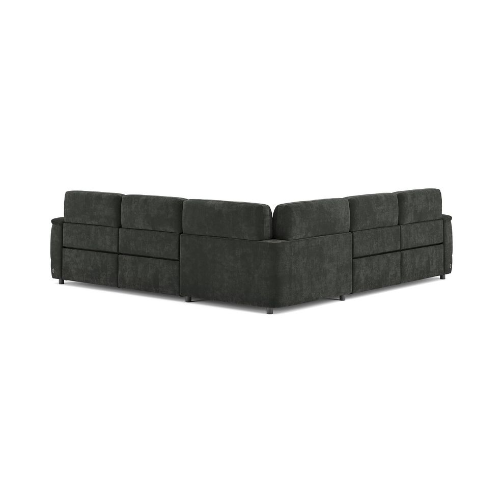 Phoenix Large Corner Electric Recliner Sofa in  Manhattan Pine Fabric 5