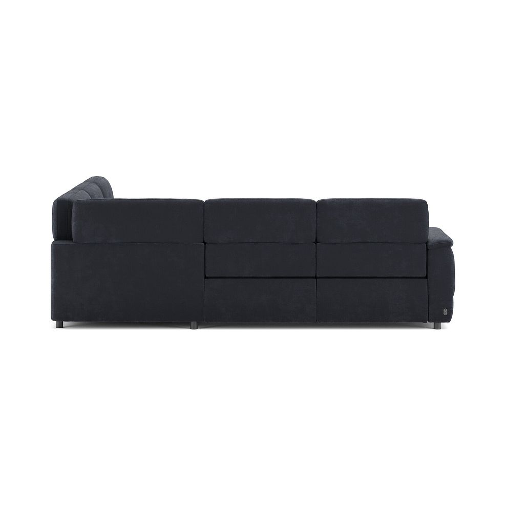 Phoenix Large Corner Electric Recliner Sofa with Adjustable Power Headrests in  Manhattan Indigo Fabric 6