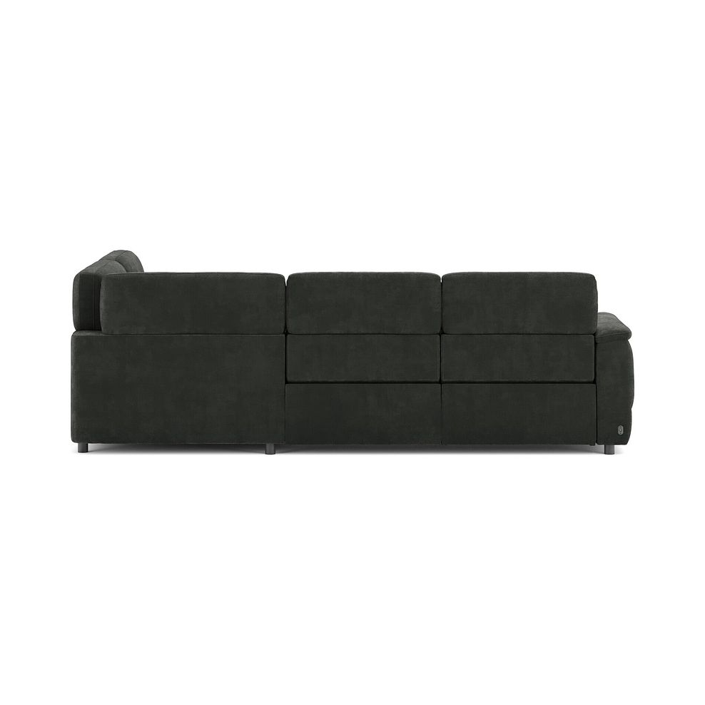 Phoenix Left Corner Recliner Sofa with Power Headrests in Manhattan Pine Fabric 20