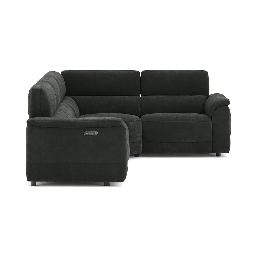 Phoenix Left Corner Recliner Sofa with Power Headrests in Manhattan Pine Fabric 18