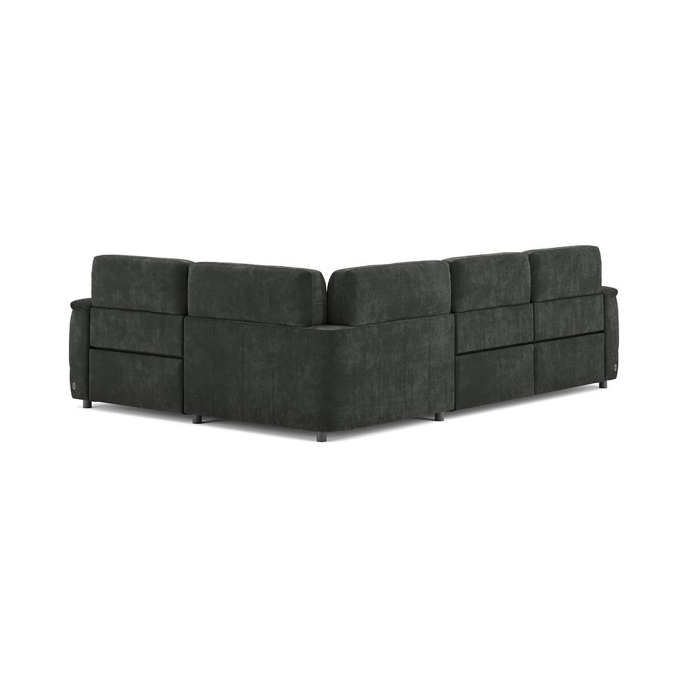Phoenix Left hand Corner Electric Recliner Sofa in  Manhattan Pine Fabric 5