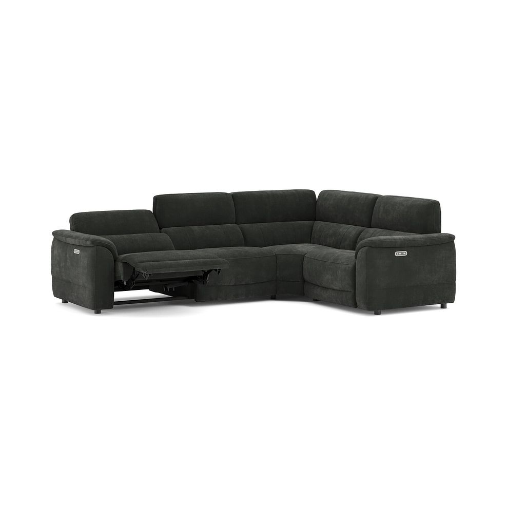Phoenix Left hand Corner Electric Recliner Sofa in  Manhattan Pine Fabric 3