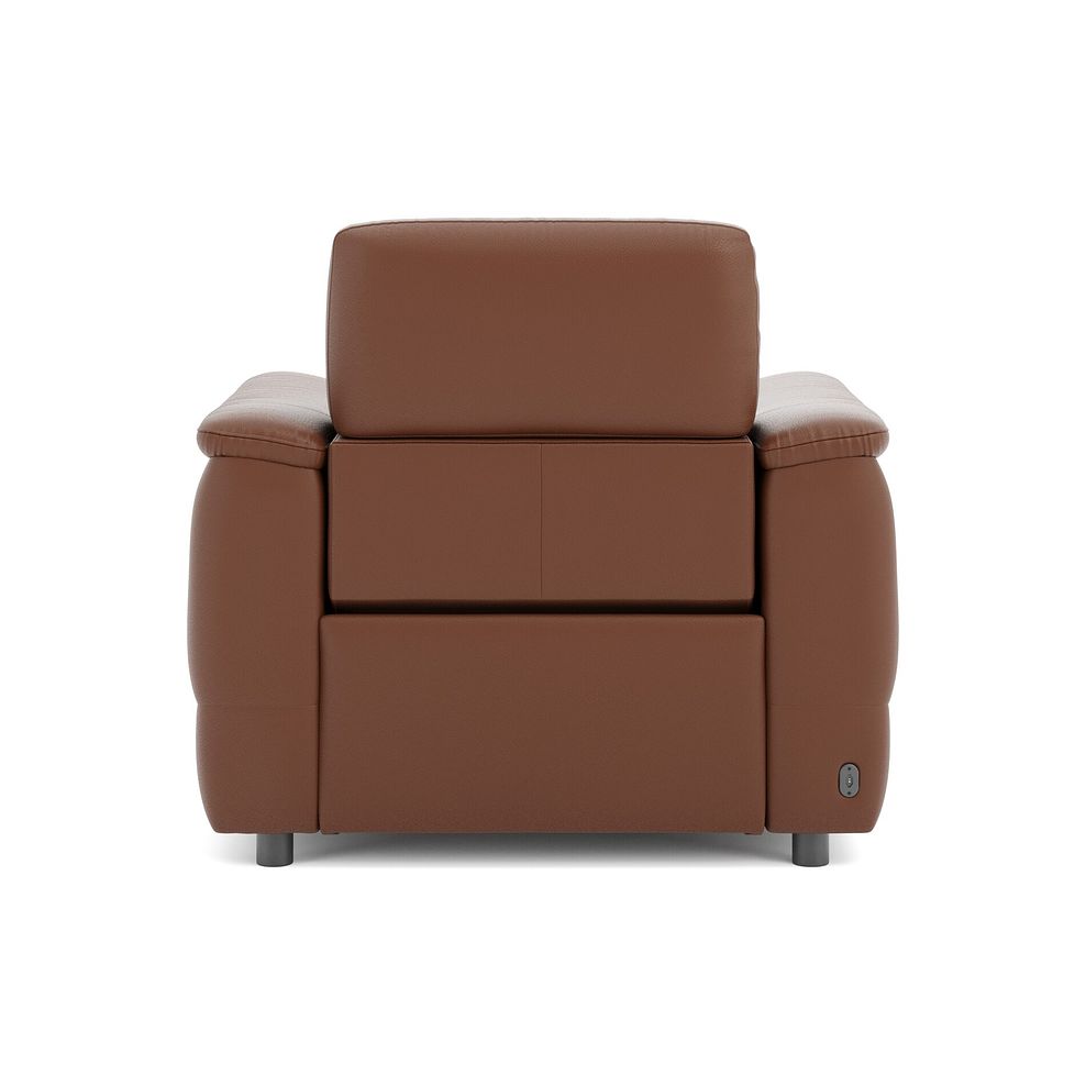Phoenix Power Recliner Armchair in  Cognac Leather 6