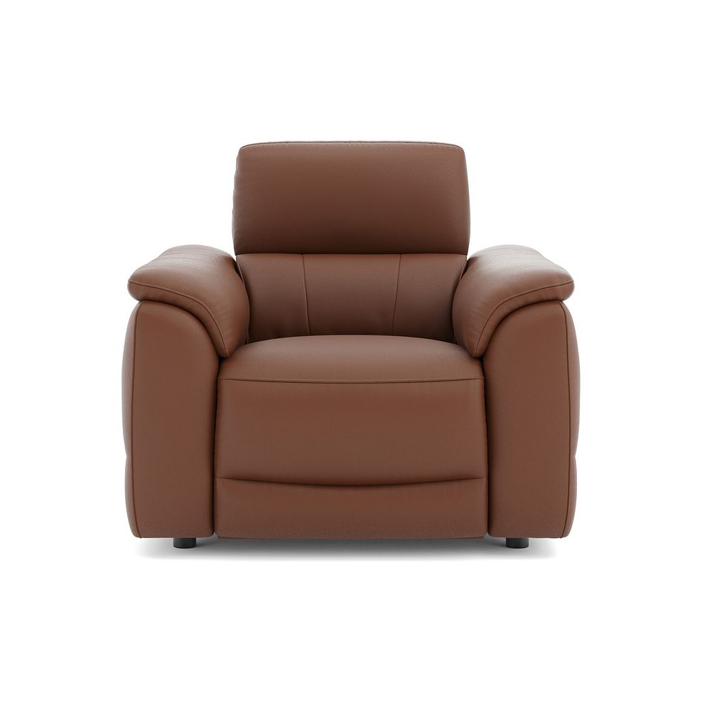 Phoenix Power Recliner Armchair in  Cognac Leather 2