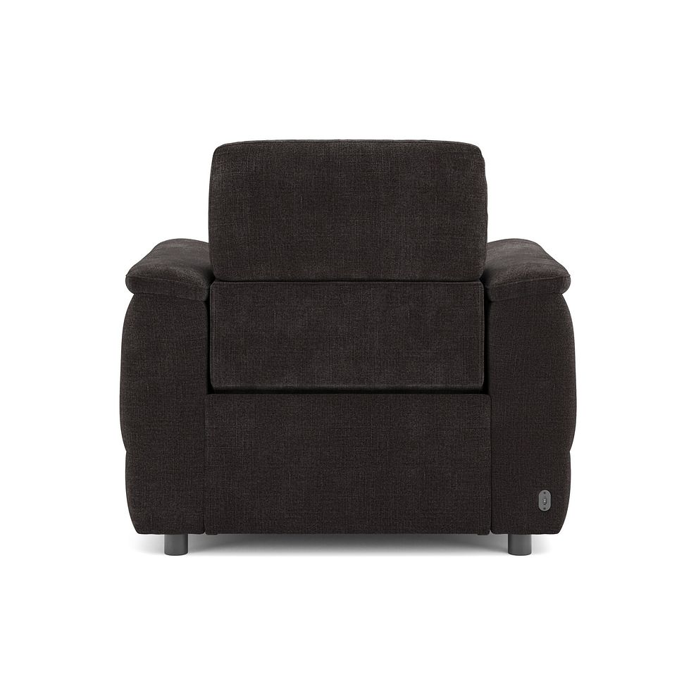 Phoenix Power Recliner Armchair in  Manhattan Mushroom Fabric 6