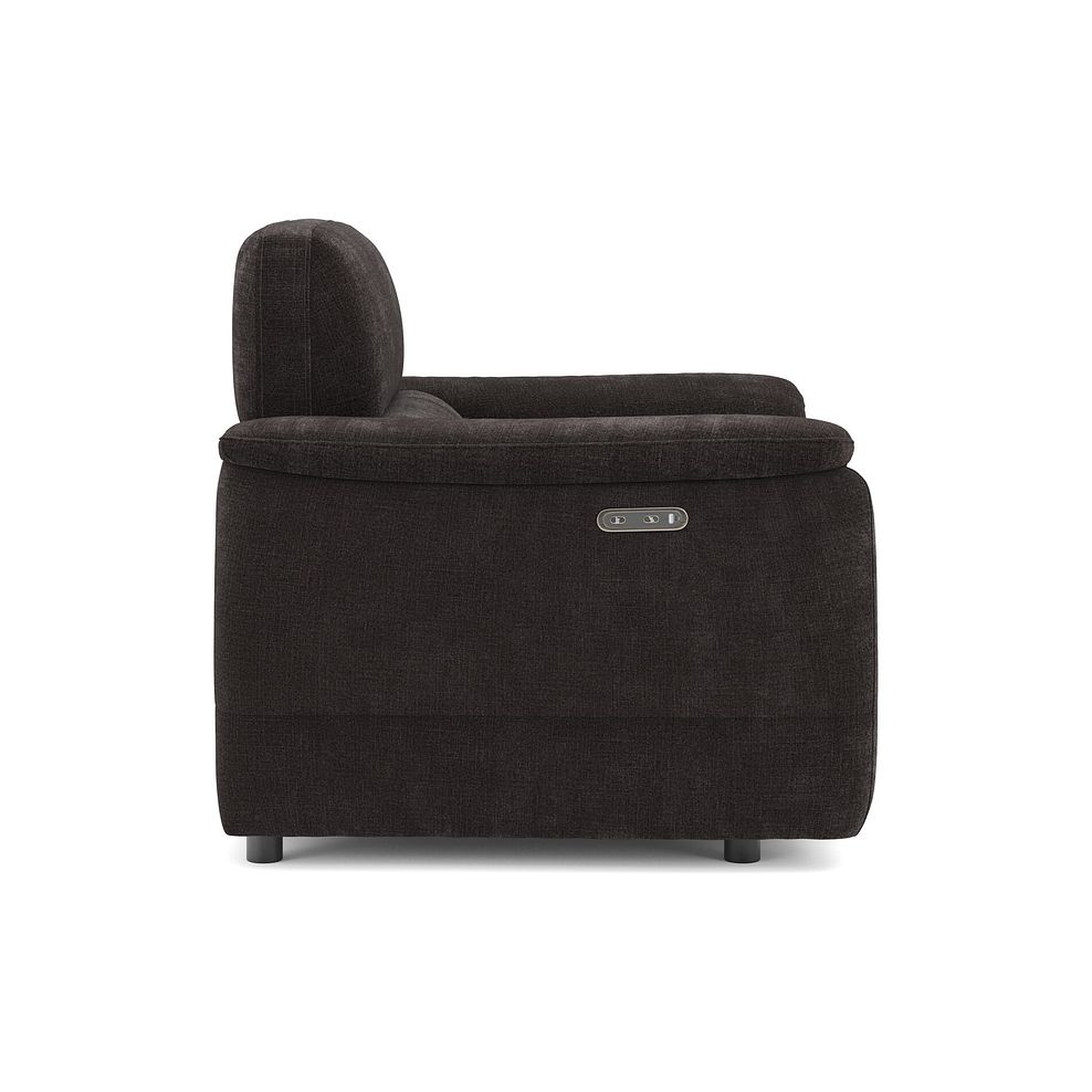 Phoenix Power Recliner Armchair in  Manhattan Mushroom Fabric 4