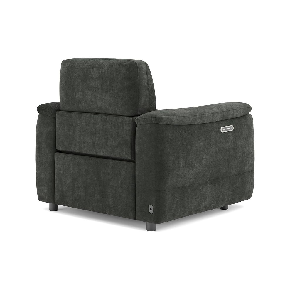 Phoenix Power Recliner Armchair in  Manhattan Pine Fabric 5