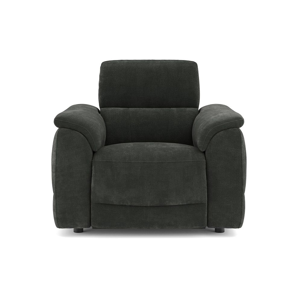Phoenix Power Recliner Armchair in  Manhattan Pine Fabric 2