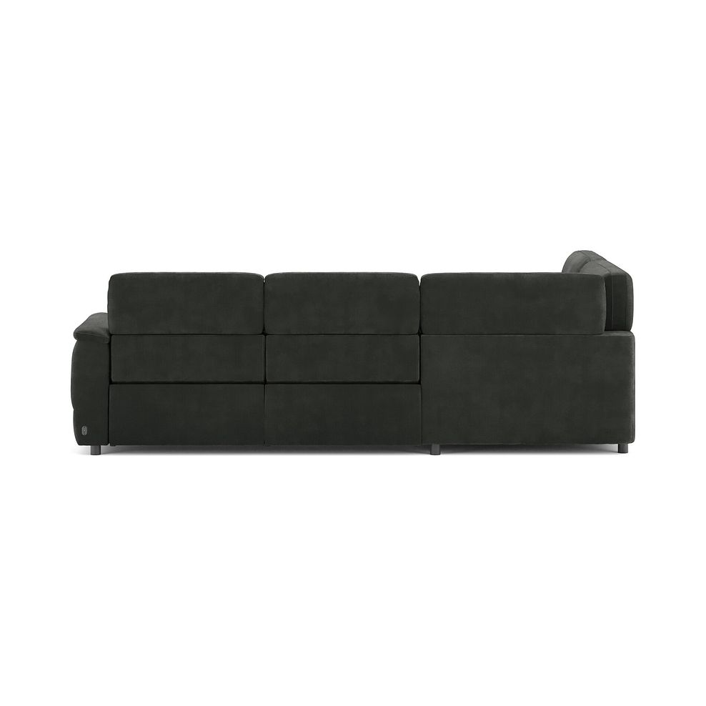 Phoenix Right Corner Recliner Sofa with Power Headrests in Manhattan Pine Fabric 6