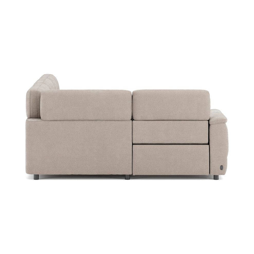 Phoenix Right hand Corner Electric Recliner Sofa in  Manhattan Cotton Fabric 4