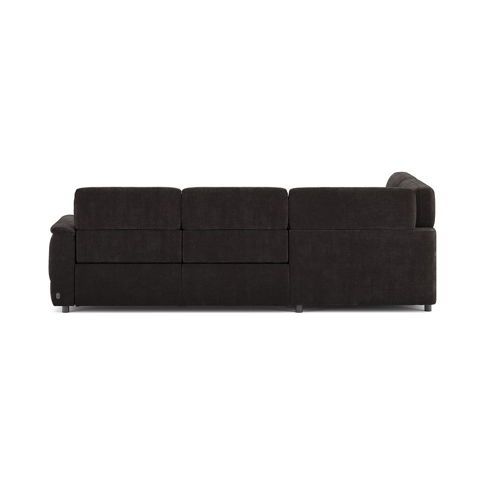 Phoenix Right hand Corner Electric Recliner Sofa in  Manhattan Mushroom Fabric 6