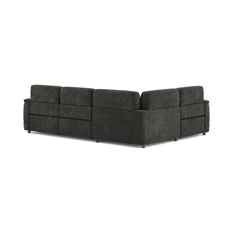 Phoenix Right hand Corner Electric Recliner Sofa in  Manhattan Pine Fabric 5