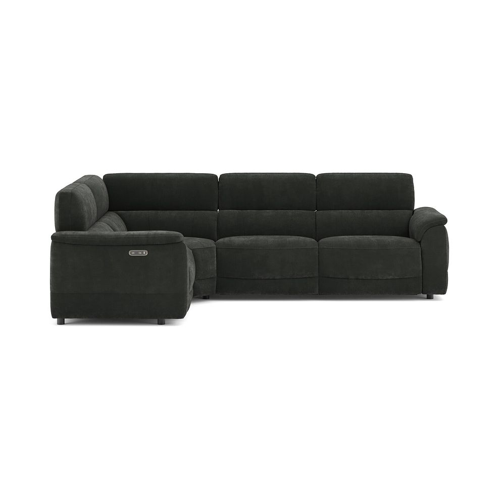 Phoenix Right hand Corner Electric Recliner Sofa in  Manhattan Pine Fabric 2