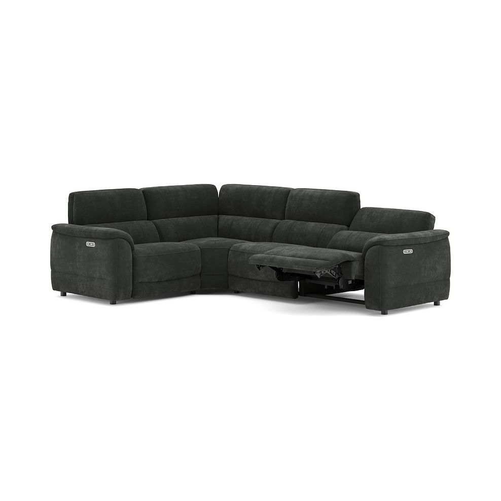 Phoenix Right hand Corner Electric Recliner Sofa in  Manhattan Pine Fabric 3