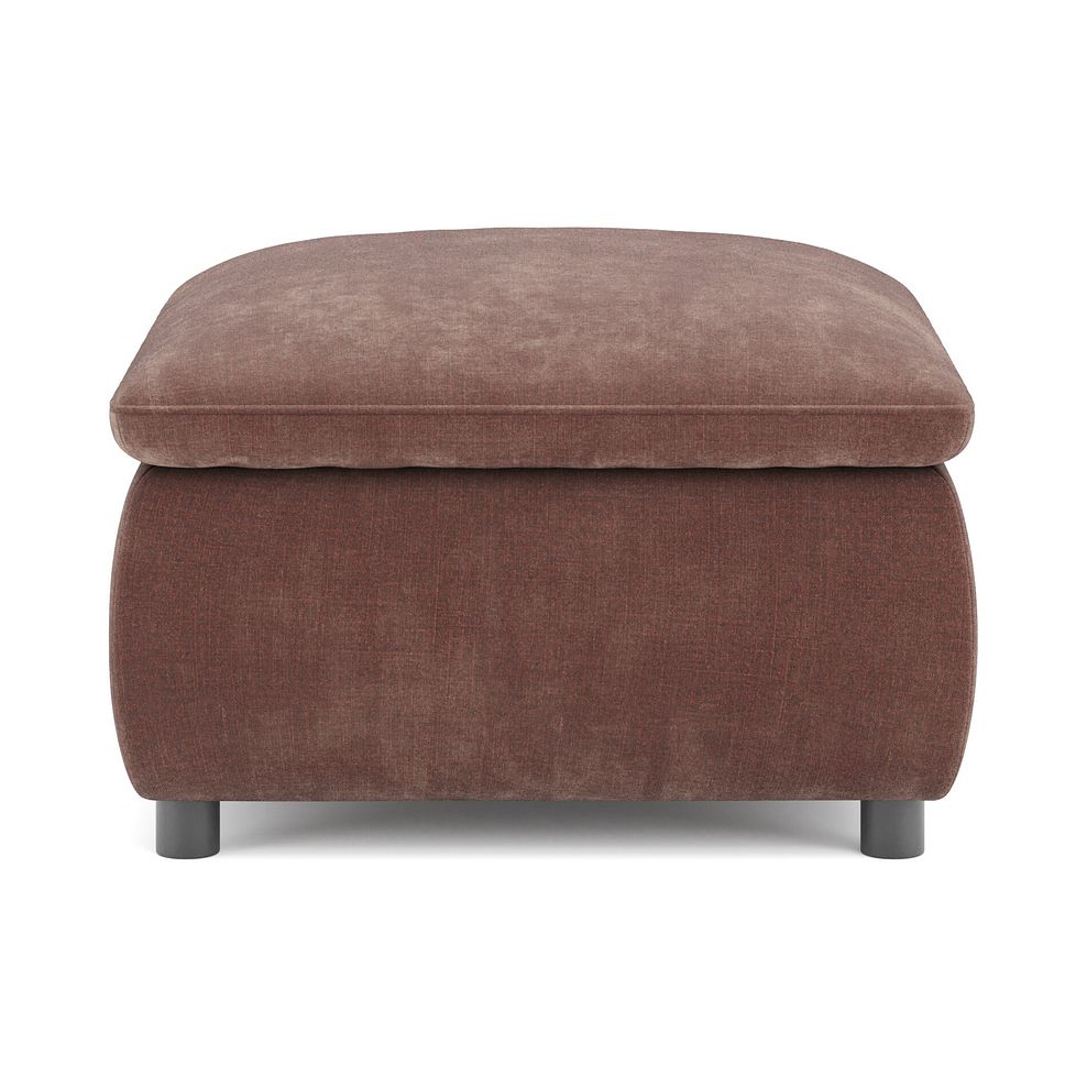 Phoenix Storage Footstool in Manhattan Burnt Sienna Fabric 6