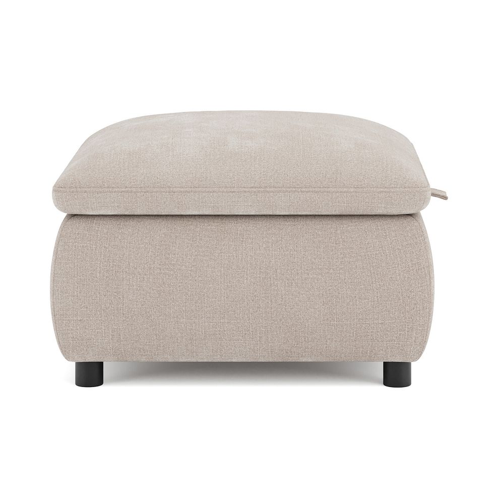 Phoenix Storage Footstool in Manhattan Cotton Fabric 5