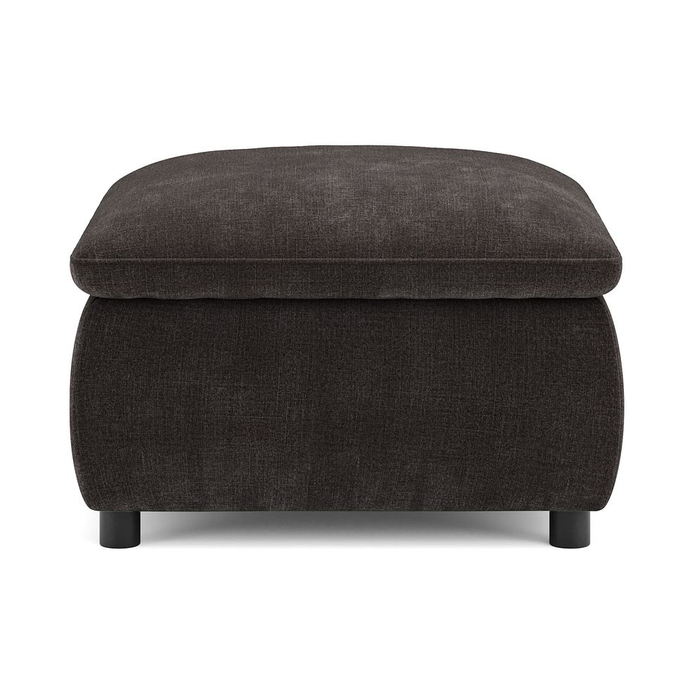 Phoenix Storage Footstool in Manhattan Mushroom Fabric 6