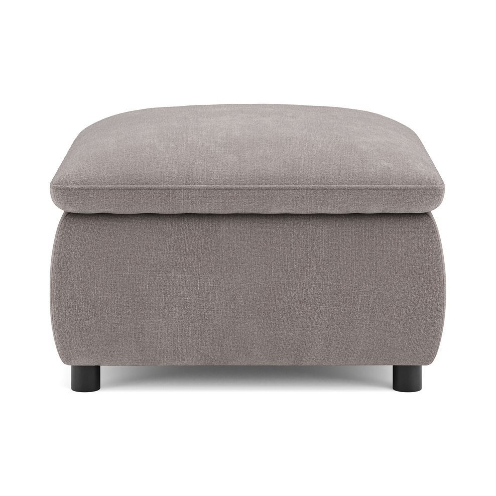Phoenix Storage Footstool in Manhattan Nutmeg Fabric 6