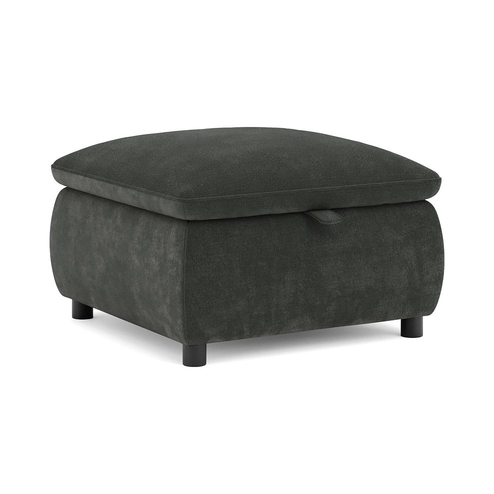Phoenix Storage Footstool in Manhatten Pine Fabric 1
