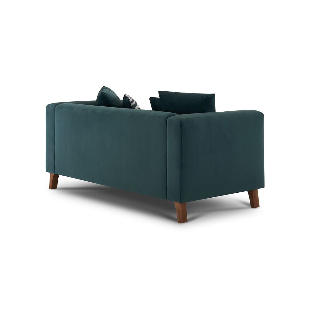 Porter 2 Seater Sofa in Velluto Azure Fabric 5