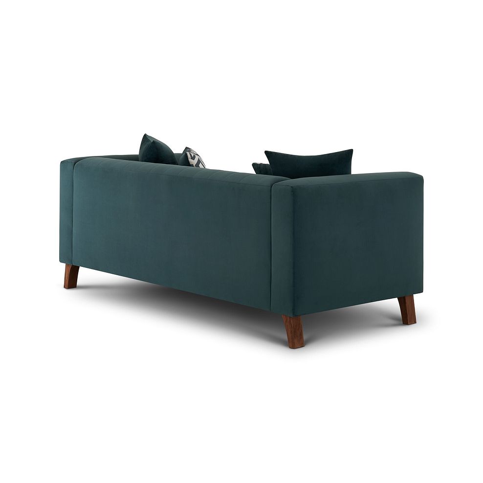 Porter 3 Seater Sofa in Velluto Azure Fabric 5